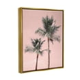 thumbnail image 3 of Stupell Industries Pink Summer Palm Trees Botanical & Floral Photography Gold Floater Framed Art Print Wall Art, 25 x 31, 3 of 9
