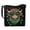 Black-Highland Cow Shamrock, variant on Horse Print Crossbody Bag for Women, Flowers Print Leather Satchel Purse Crossbody with Adjustable Strap, Waterproof Shoulder Tote Handbag for Travel