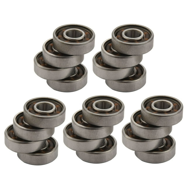 20 Pcs 608 Roulements à Billes en Céramique pour Trottinette Haute Précision Longue Durée