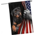 thumbnail image 2 of Patriot American Dog Flags - Rottweiler Double Sided Flag - 4th of July Decorations for Home, Outside, Patriotic House Flag Heavy Duty Canvas, Decorative Indoor Outdoor Flag, 2 of 10