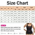 thumbnail image 3 of MISS COCOLI Women Wide Strap Tummy Control Slimming Underwear Cami Tops Square Neck Abdomen Compression Shapewear Vest, 3 of 6