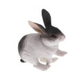 thumbnail image 1 of serony Realistic Animal Model Figure Rabbit Figurine Kid Educational Toy Home Decor, 1 of 9