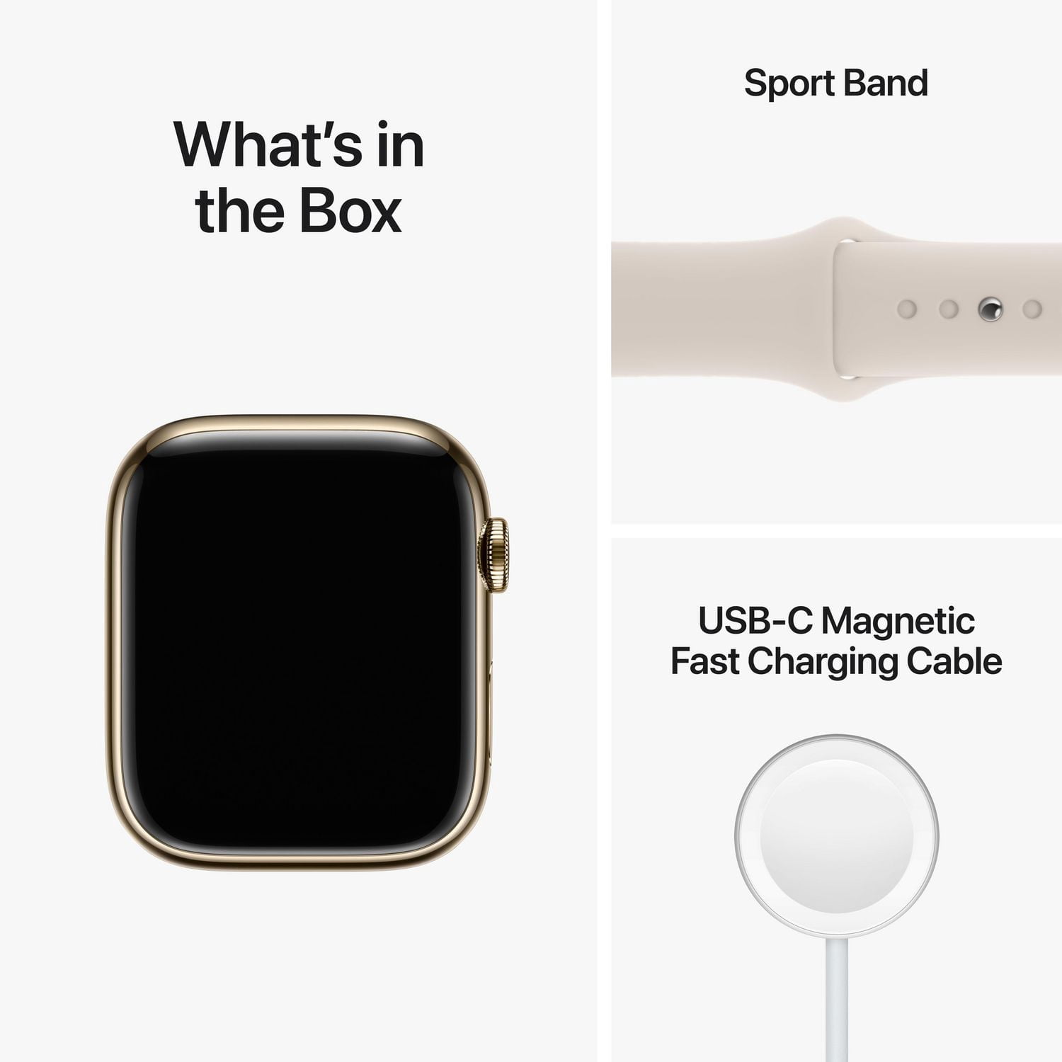 Apple Watch Series 8 + Cellular with stainless steel case