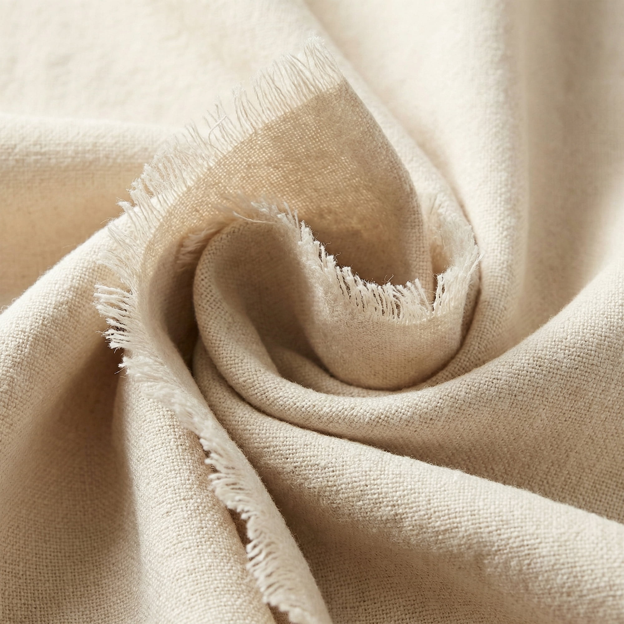 Unique Bargains 6Pcs Cotton Reusable Dinner Cloth Napkins Light Brown 18x18inch