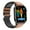 Brown, variant on ET580 Smart Watch Fitness Tracker Monitor Voice Call