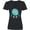 AB-Black, variant on Furry Monster, Blue Monster, Cute Monster, Silly Women's V-Neck T-Shirt