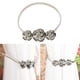 thumbnail image 3 of Abrazaderas para cortinas - Clips decorativos de cuerda para sujetar cortinas de ventana Plata rosa, 3 of 8
