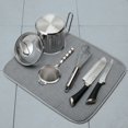 thumbnail image 3 of Norpro 18 by 16-Inch Microfiber Dish Drying Mat, Grey (359G), Pack of 1, 3 of 3