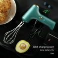thumbnail image 4 of Household Standable Cordless Electric Hand Mixer,USB Rechargable Handheld Egg Beater with 2 Detachable Stir Whisks 3 Speed Modes for Whipping, Mixing Cookies, Brownie, Cakes, Dough Batters, 4 of 8