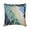 Beige, variant on The HomeCentric Beige Accent Pillow Metallic Applique Faux Leather Floral Theme Pillow Cover Pack of 2 14x14 inch (35x35 cm) Pillow Cover Square Cotton Linen Pillow Cover Floral Easter - Cherry Maple