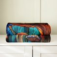 thumbnail image 2 of Erosebridal Retro Mushroom Throw Blanket for Couch, Nature Jungle Plush Blanket, Mandala Botanical Decor, 2 of 5