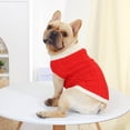thumbnail image 5 of Homesteed Dog Sweater Small Dog Sweater Turtleneck Dog Sweater Cable Knit Dog Sweater Stretchable Pullover Warm Leash Hole Plaid Pet Clothes, 5 of 9