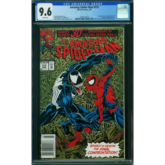 Amazing Spider-Man #375 - CGC 9.6 Comic Book