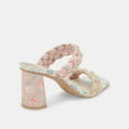 thumbnail image 3 of Dolce Vita Paily Pink Floral Stella Braided Straps Slip On Heeled Sandals (Pink Floral Stella, 9.5), 3 of 9