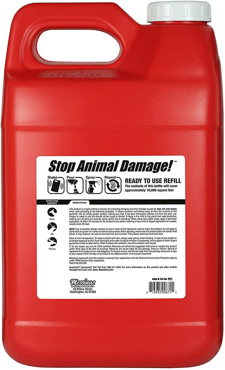 Deer Stopper II Animal Repellent, 2.5 Gallon Ready-to-Use