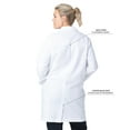thumbnail image 5 of Landau Essentials Three-Pocket Lab Coat for Women: Modern Tailored Fit, Mid-Length, Button Closure 3600SC, 5 of 7