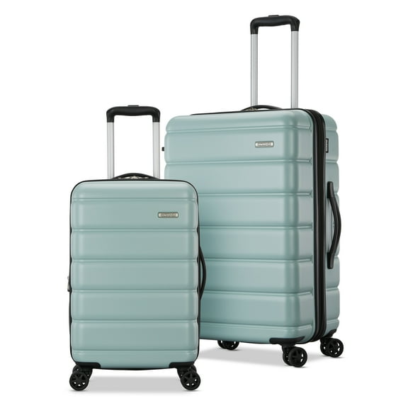 American Tourister Roll Out 2-Piece Luggage Set with Spinner Wheels (Carry on/Medium Checked) - Mint