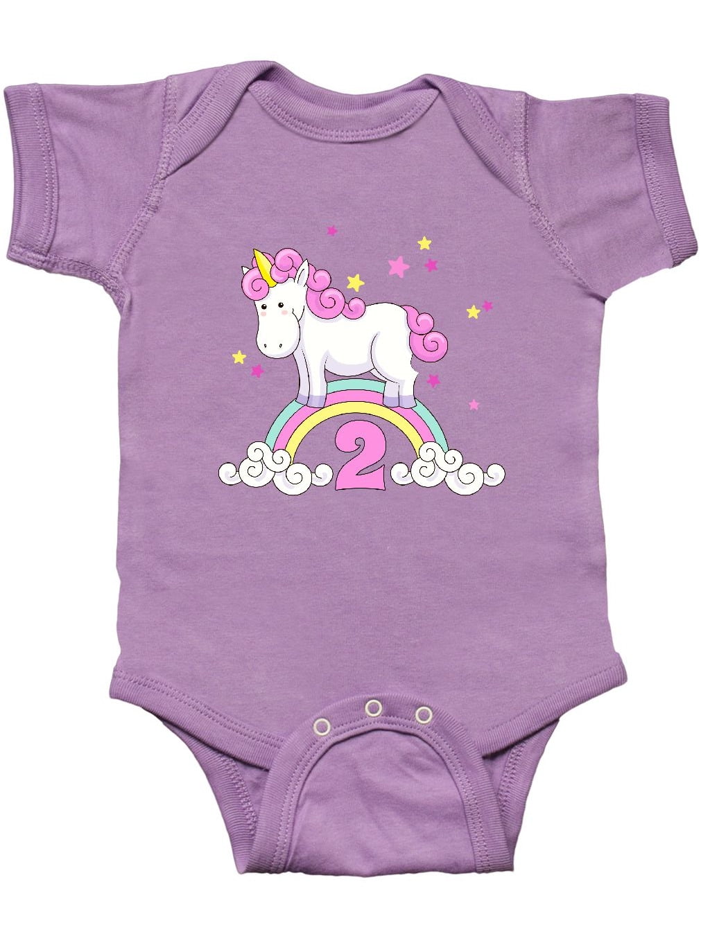 inktastic Unicorn 2nd Birthday Infant Creeper