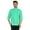 Aquamarine Green, variant on Formal Front Button Placket Solid Shirts For Mens Long Sleeve Regular Fit Shirt