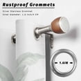 thumbnail image 2 of Outdoor Curtains for Patio Waterproof, Palm Leaves Tropical Outdoor Privacy Panels Grommet, Green Botanical Summer Blackout Outside Curtains for Porch/Cabana/Pergola/Gazebo 54"x108", 1 Panel, 2 of 8
