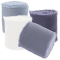 thumbnail image 5 of 4 Rolls Decorative Chiffon Ribbon For Wedding Bouquets Present Wrapping Multi Use Deep And Each Roll, 5 of 5