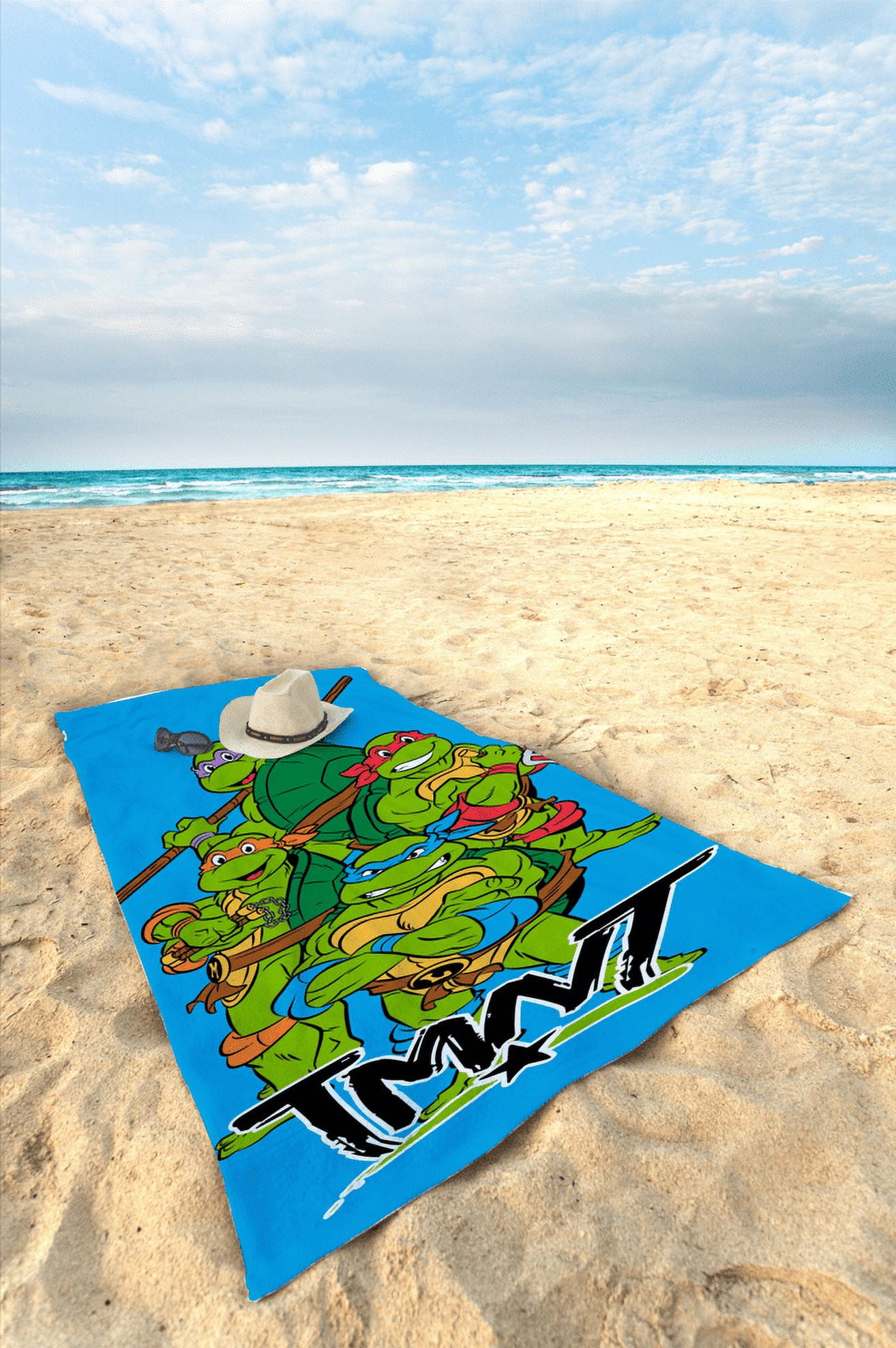 Teenage Mutant Ninja Turtles Kids Beach Towel, 27 x 54, Nickelodeon