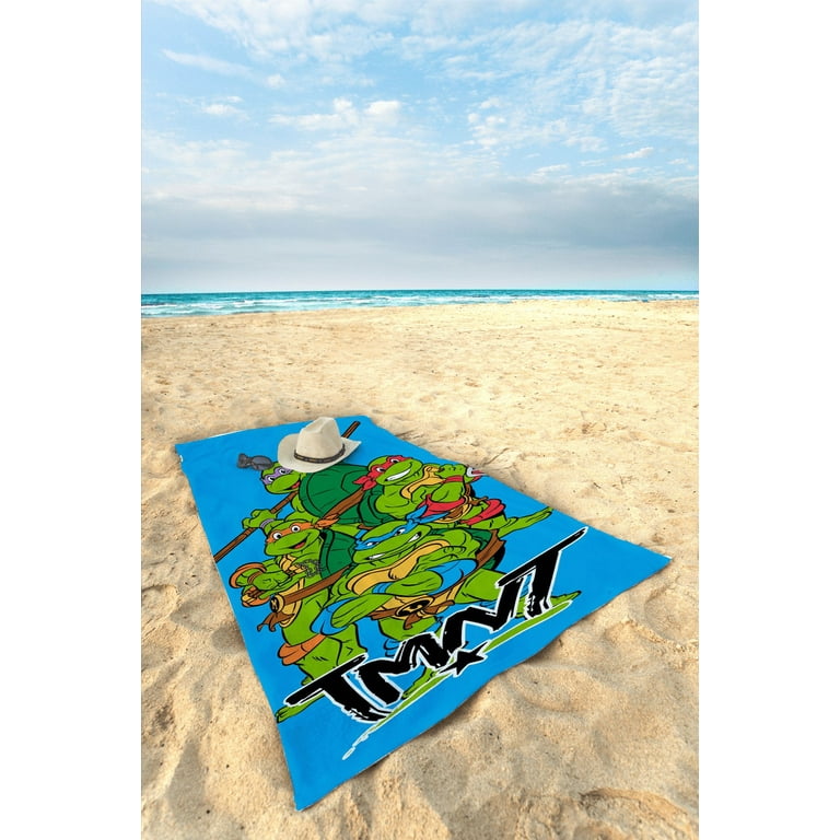 Ninja turtle beach towel hotsell
