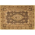 thumbnail image 1 of Ahgly Company Indoor Rectangle Medallion Brown Traditional Area Rugs, 7' x 9', 1 of 4