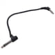 thumbnail image 4 of 24 Piezas Cables de de Guitarra de 6 Pulgadas, Cable de Efecto de Cable de Pedal de Guitarra Negro, Cable de de Guitarra de ángulo Recto de 1/4 Pulgadas, 4 of 8