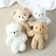 thumbnail image 2 of 10/30/50 piezas 12 cm lindo oso de peluche ruborizado conejo de dibujos animados animal de peluche muñecas juguetes llavero colgante pequeño regalo al por mayor, 2 of 5
