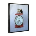 thumbnail image 3 of Stupell Industries Country Baby Chick Birds on Vintage Kitchen Scale Photograph Jet Black Floating Framed Canvas Print Wall Art, Design by Tania Soderman, 3 of 5