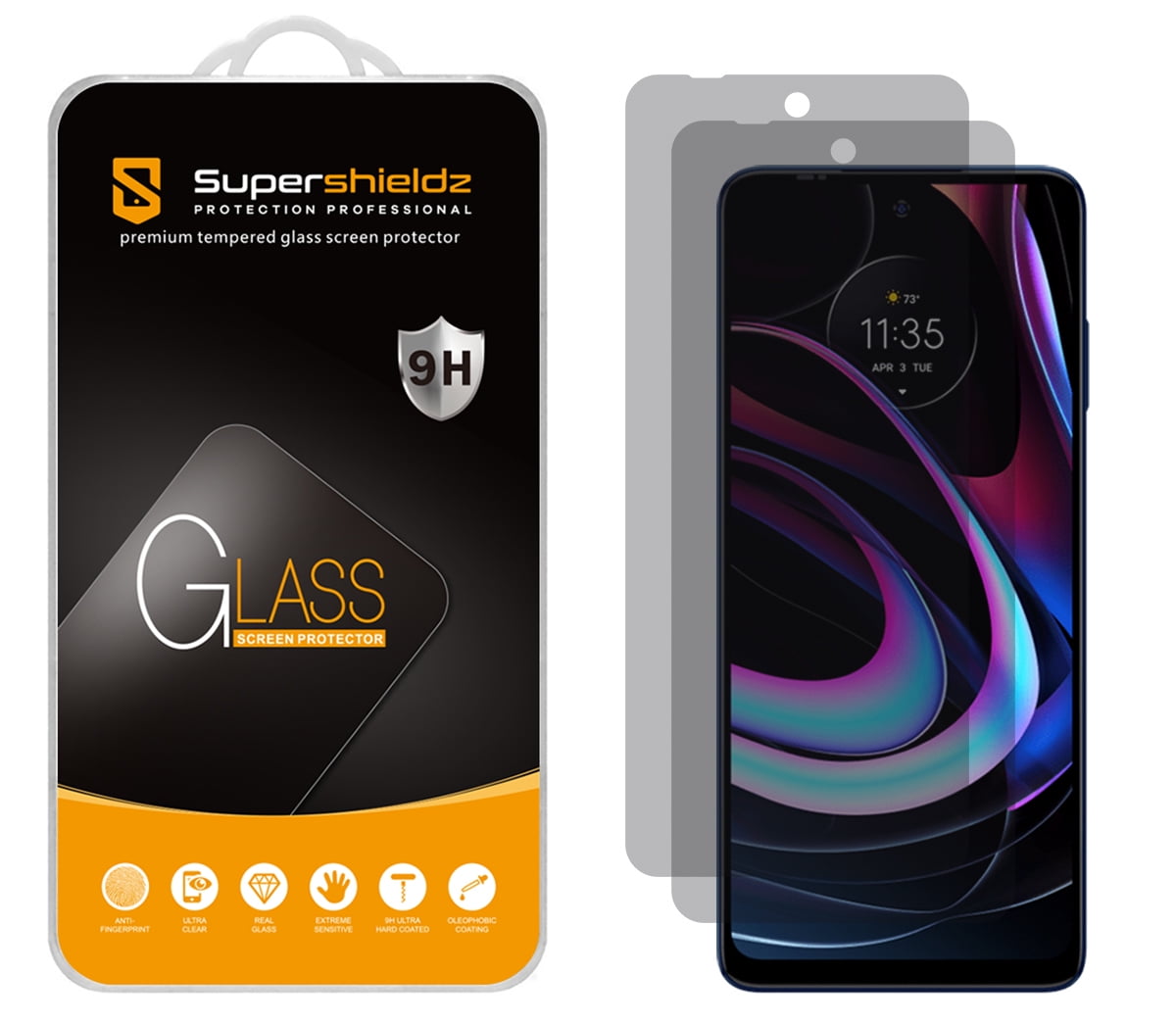 Premium TEMPERED GLASS SCREEN PROTECTOR ANTI SCRATCH FILM For Motorola Mobile 