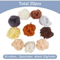 thumbnail image 2 of 10 Styles Needle Felting Wool Roving DIY Craft Material Mixed Color 100~150mm, 2 of 5