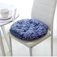thumbnail image 1 of FAROOT Coussin de Siège Rond/carré, Coussins de Chaise Doux Imprimés Mode avec Attaches, 1 of 1