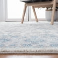 thumbnail image 4 of SAFAVIEH Sofia Derrick Oriental Area Rug, Ivory/Blue, 6'7" x 6'7" Round, 4 of 8