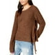 thumbnail image 1 of ASTR The Label Lexie Knit Sweater para mujer, marrón, mediano, 1 of 2