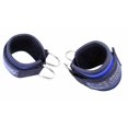 thumbnail image 2 of Best Ankle Straps for Cable Machines Double D-Ring Adjustable Neoprene Premium Cuffs to Enhance Legs, Abs & Glutes For Men & Women, BLUE PAIR, 2 of 8