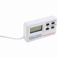 thumbnail image 4 of 2X Freezer Thermometer Double Temperature Alarm Indoor Digital Display Electronic Household Refrigerator Thermometer, 4 of 8