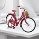 thumbnail image 5 of Colecciones de modelos de bicicletas , juguetes clásicos, figuritas en miniatura, arte de oficina, escultura interior hecha a mano, decoración , Rojo B Macarena Mini bicicleta realista, 5 of 8