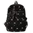 thumbnail image 4 of SGMVNU Corduroy Backpack for School, Large Capacity Daypack Padded Ergonomic Laptop Back Pack Back to School Gifts, Black, 4 of 4