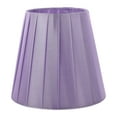 thumbnail image 5 of Troglfold Dustproof Lamp Shade Purple Fabric Lampshade for Table, Floor, Chandelier,5.51"X3.54"X4.92", 5 of 10