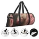thumbnail image 3 of Easygdp Haired White Horse Bolsa de Viaje, Bolsa de Mano, Bolsa de Gimnasio, Bolsa de Equipaje para Viaje, 3 of 6