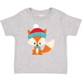 thumbnail image 3 of Inktastic Cute Fox, Fox With Hat And Scarf, Orange Fox Boys or Girls Baby T-Shirt, 3 of 5