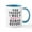 White/Blue Inside, variant on CafePress - Nasty Woman Mug - 11 oz Ceramic Mug - Novelty Coffee Tea Cup