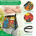 thumbnail image 4 of Yayeee Waist Apron with Pockets for Cooking Waterproof Half Server Aprons, Cartoon Flowers, 4 of 7