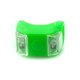 thumbnail image 1 of Naiovety Luz de silicona para bicicleta, linterna reutilizable, piezas para bicicleta, alto brillo, resistente al desgaste, 2 luces LED Flash Ciclismo Verde, 1 of 6