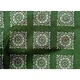 thumbnail image 5 of oneOone Cotton Poplin Green Fabric Block Sewing Craft Projects Fabric Prints By Yard 42 Inch Wide, 5 of 5