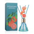 thumbnail image 1 of Australian Grapefruit Reed Diffuser with 8 Blue Fiber Sticks,100ml Scent Diffuser for Bedroom Bathroom Living Room,Last Up 30 Days, 1 of 5