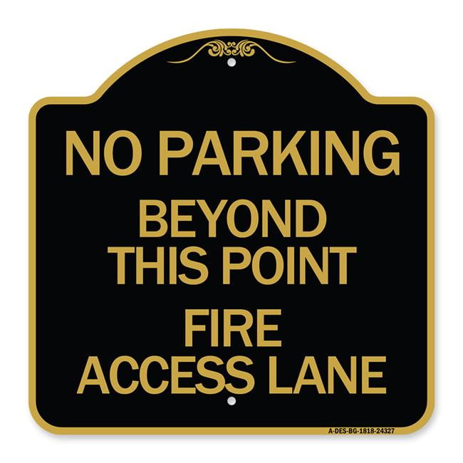 SignMission A-DES-GW-1818-24327 18 x 18 in. Designer Series Sign