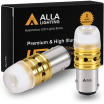 Alla Lighting Mini BAY15D 7528 1157 LED Bulbs Xtreme Super Bright 2525 20W SMD, Turn Signal Lights Replacement 1157NA 198NA 2357NA 2357A 1154 1034A 1157A 2057NA 2057A Amber Yellow